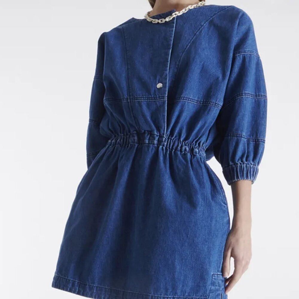 Rachel Comey Indigo Denim Mini Dress